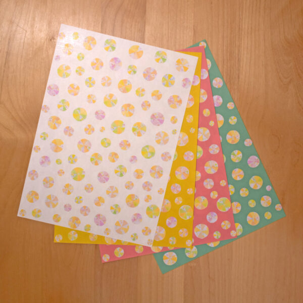 切り絵　まる　２