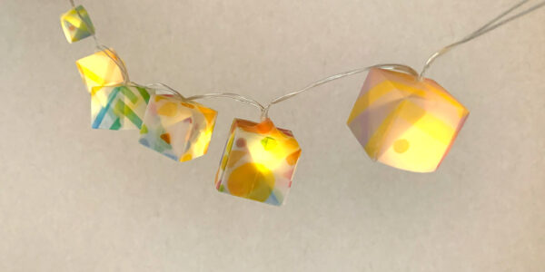 デザインペーパー　ランタン　ガーダランド