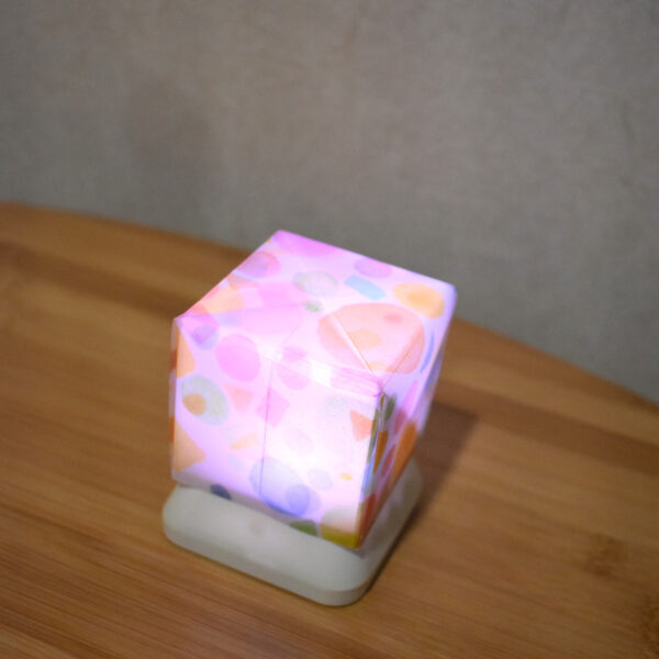 ペーパークラフト　ランタン　スクエア